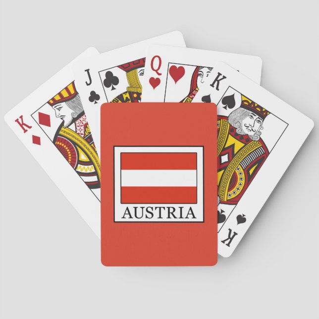 Austria Poker Cards (Back)