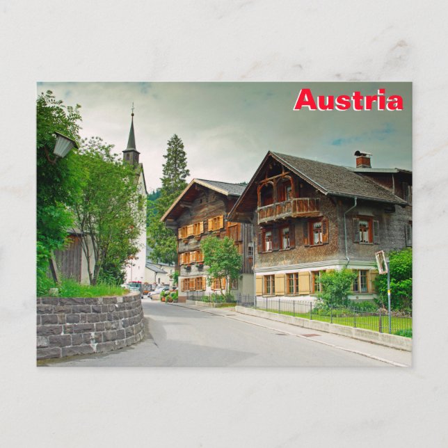 Austria Postcard (Front)