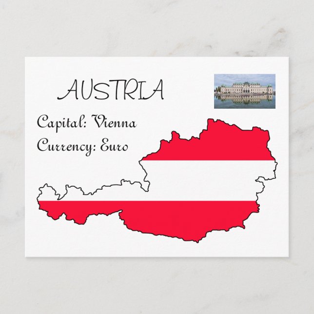 Austria Postcard (Front)