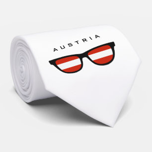 Austria Shades custom text & color tie