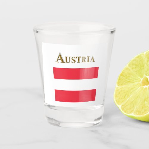 AUSTRIA SHOT GLASS 