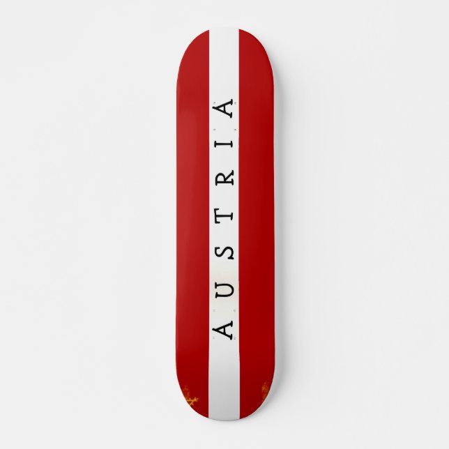 Austria Skateboard Deck (Front)