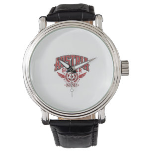 Austria Soccer 2026 Soccer Bold Country Typography Watch