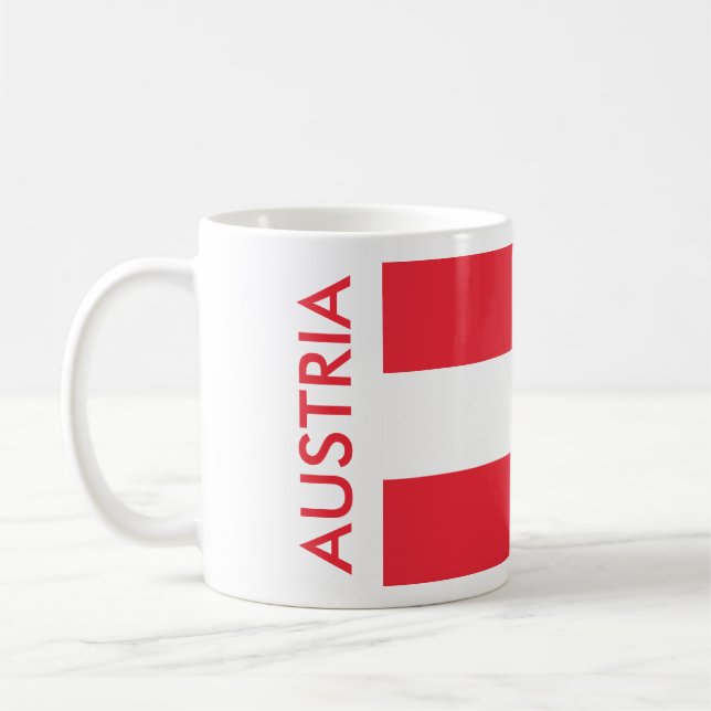 AUSTRIA SOCCER COFFEE MUG (Left)