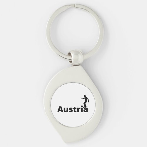 Austria soccer  keychain