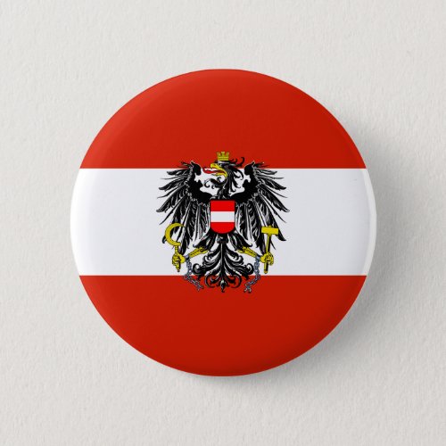 Austria State Flag Button