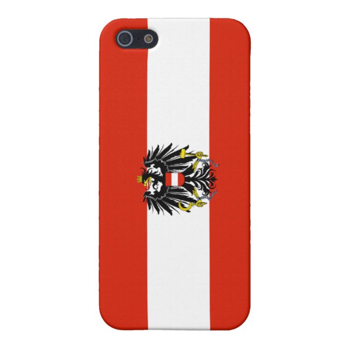 Austria State Flag Cases For iPhone 5