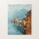 Austria Travel Art Vintage Jigsaw Puzzle<br><div class="desc">Austria vector artwork design. Armenia,  a hidden gem in the Caucasus,  is a land of ancient monasteries,  breathtaking mountain landscapes,  and rich cultural heritage.</div>