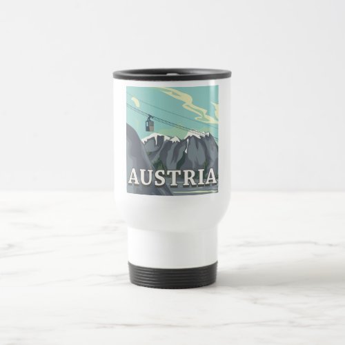 Austria Travel Mug