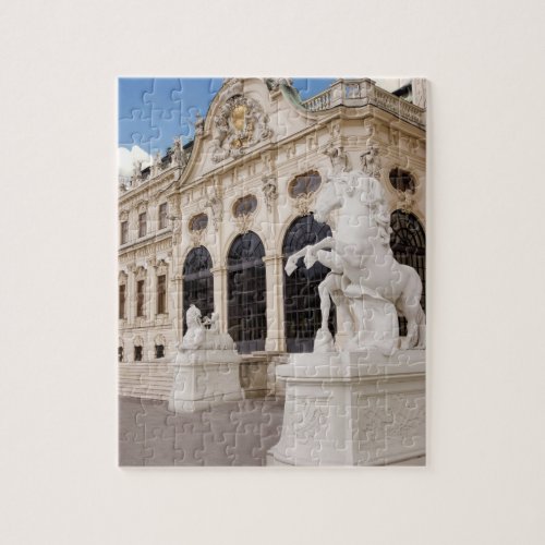 Austria Vienna Belvedere Palaces Upper Jigsaw Puzzle