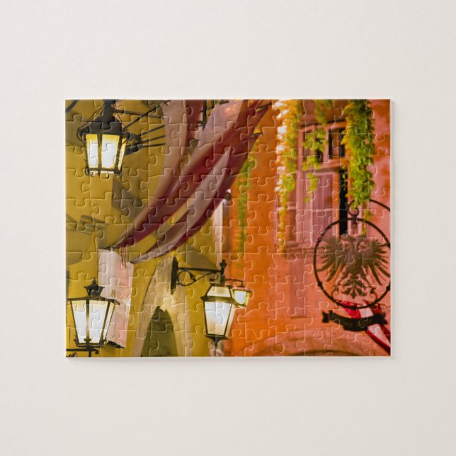 AUSTRIA, Vienna: Fleischmarkt: Griechengasse Jigsaw Puzzle (Horizontal)