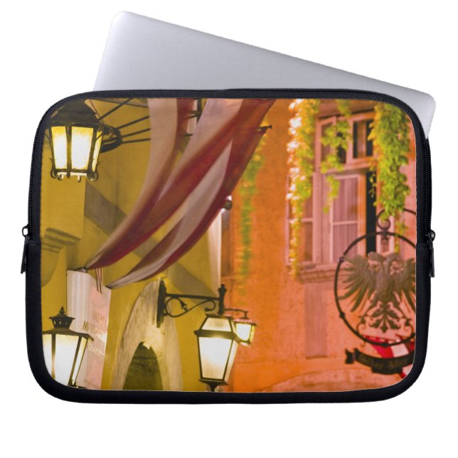 AUSTRIA, Vienna: Fleischmarkt: Griechengasse Laptop Sleeve (Front)