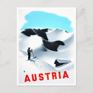 Austria vintage travel Postcard
