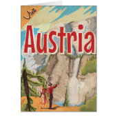 Austria Vintage Travel Poster (Front)