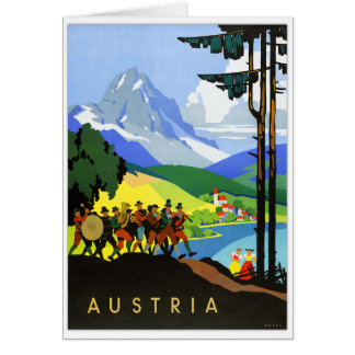 Austria Vintage Travel Poster Cards