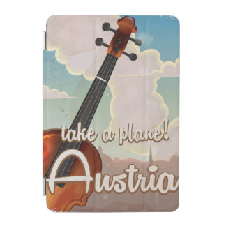 Austria Violin vintage travel poster. iPad Mini Cover
