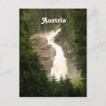 Austria Waterfall Postcard