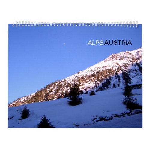 Austrian Alps Calendar