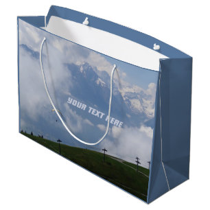 Austrian Alps custom gift bag