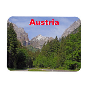 Austrian Alps Magnet