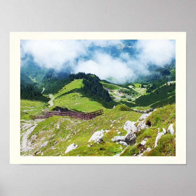 Austrian Alps Poster (Front)