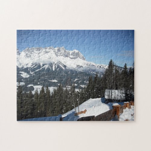 Austrian Alps Puzzle version 1