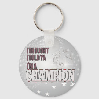 Austrian and a Champion Keychain