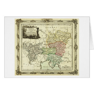 Austrian Circle of the Holy Roman Empire Map Cards