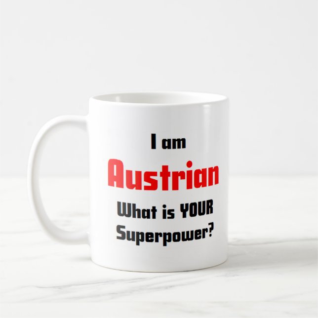 austrian coffee mug (Left)