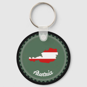 Austrian country keychain