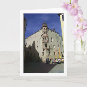 Austrian Courtyard Portrait Card