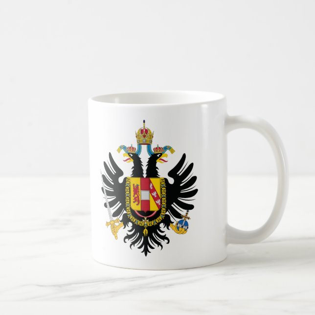 Austrian Empire Coat of Arms (1815) Coffee Mug (Right)