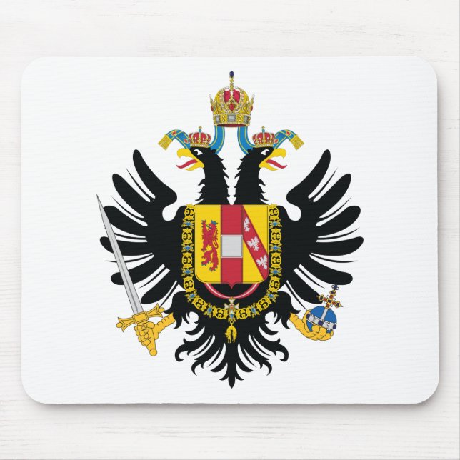 Austrian Empire Coat of Arms (1815) Mouse Pad (Front)
