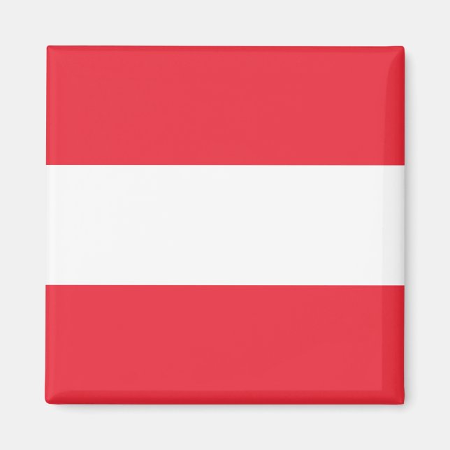 Austrian Flag (Austria) Magnet (Front)