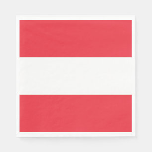 Austrian Flag (Austria) Napkins