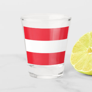 Austrian Flag (Austria) Shot Glass