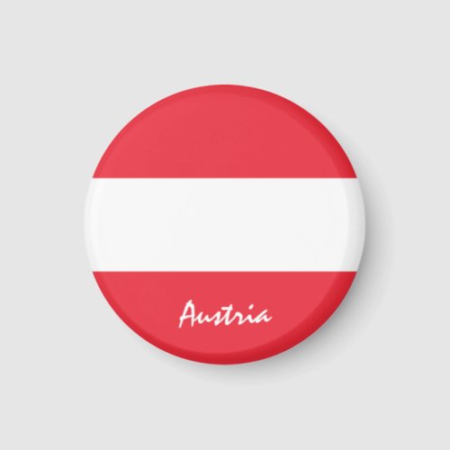 Austrian flag  Austria _ travelsports fans Magnet