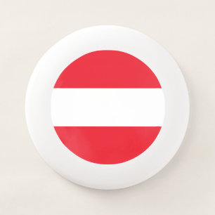 Austrian Flag (Austria) Wham-O Frisbee