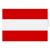 Austrian Flag Cards (Front Horizontal)