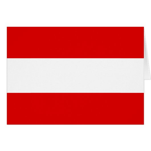 Austrian Flag Cards (Front Horizontal)