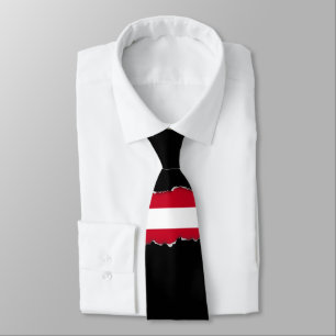 Austrian Flag Tie