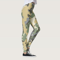 Military Green Camo Leggings - Sale – GymX