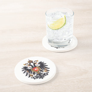 Austrian Hungary Empire coat of arms Coaster