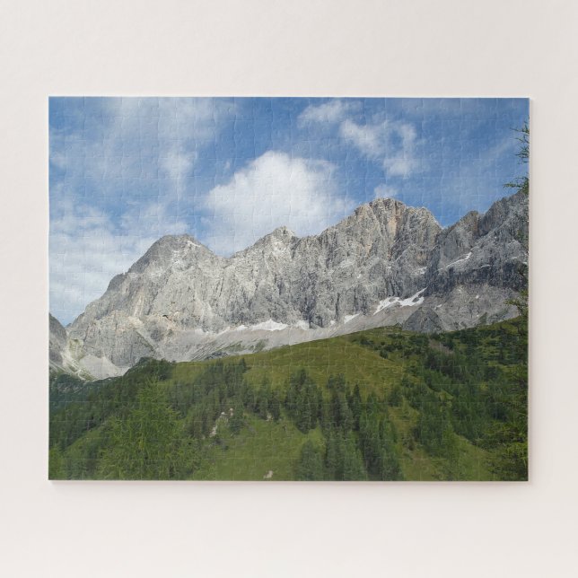 Austrian  Mountain Range Jigsaw Puzzle (Horizontal)