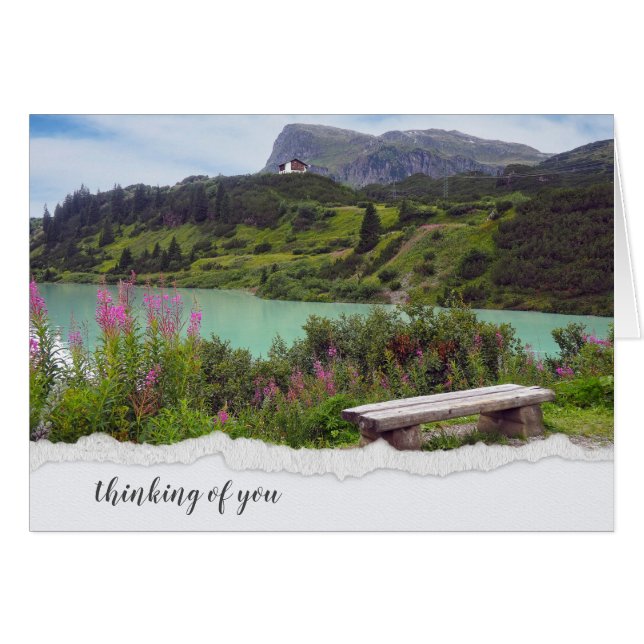 Austrian Mountain Scene Cards (Front Horizontal)