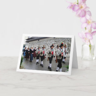 Austrian Parade Card