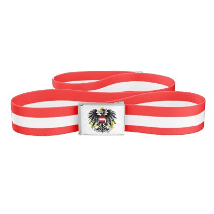 Austrian stripes flag belt