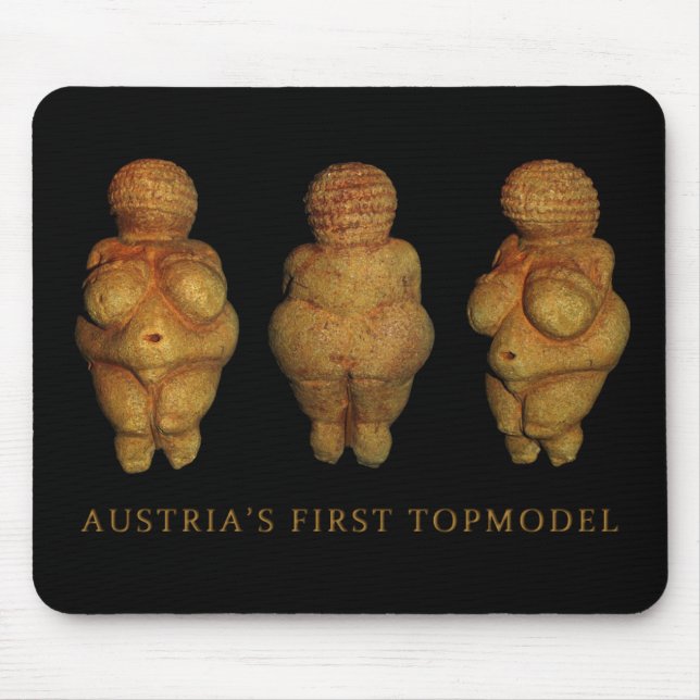 Austria's First Top Model Mouse Pad (Front)