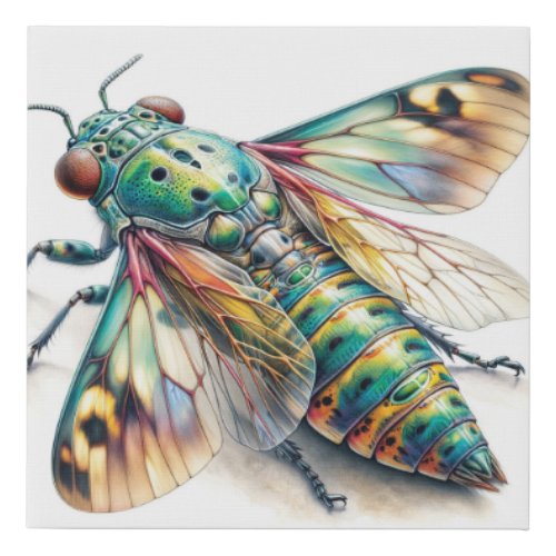 Austropetalia Insect 300524IREF104 _ Watercolor Faux Canvas Print