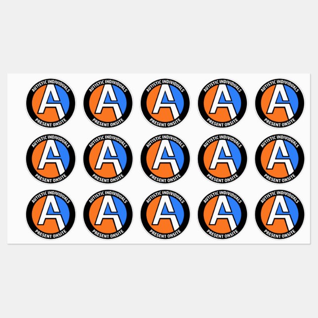 AUTEMS - Onsite Vinyl Stickers (Small) (Sheet)